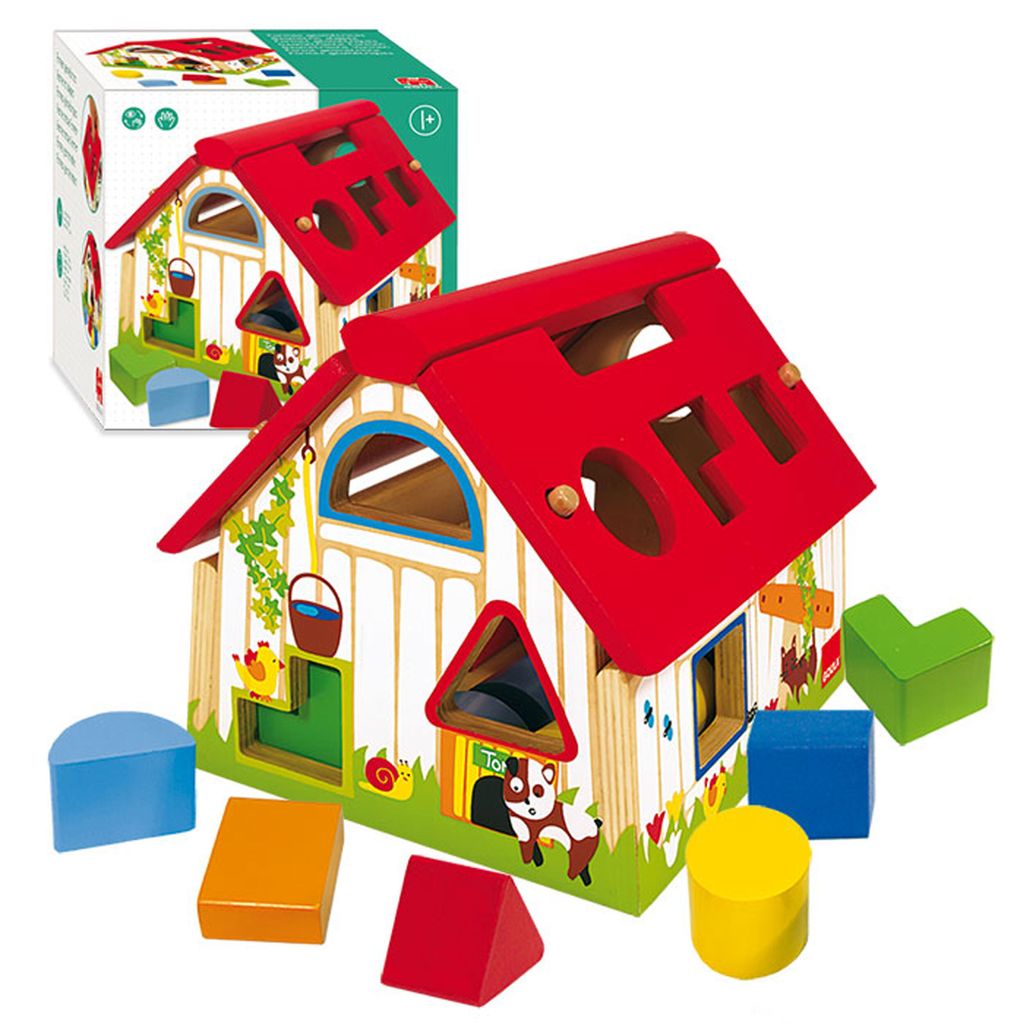 Goula - Farm Geometrics Forms, 1 Jahr(e), Karton, Holz, Produktbild 