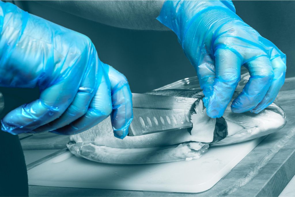 Unigloves Unicare Blue TPE Einweghandschuhe - Gr. XL - 2000 Einmalhandschuhe