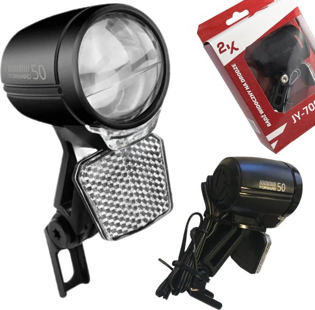 Přední Dynamo Lampa Na Kolo Se Soumrakovým Senzorem S Obrázek produktu 