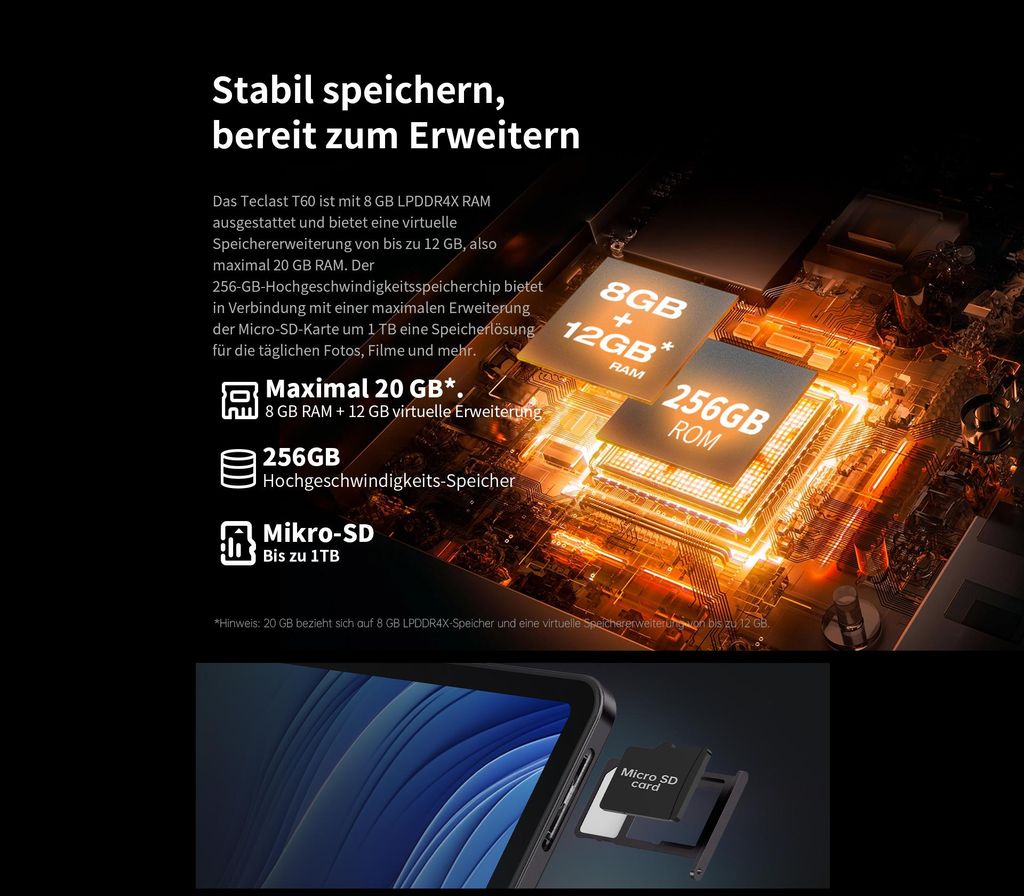 TECLAST Tablet T60, 12