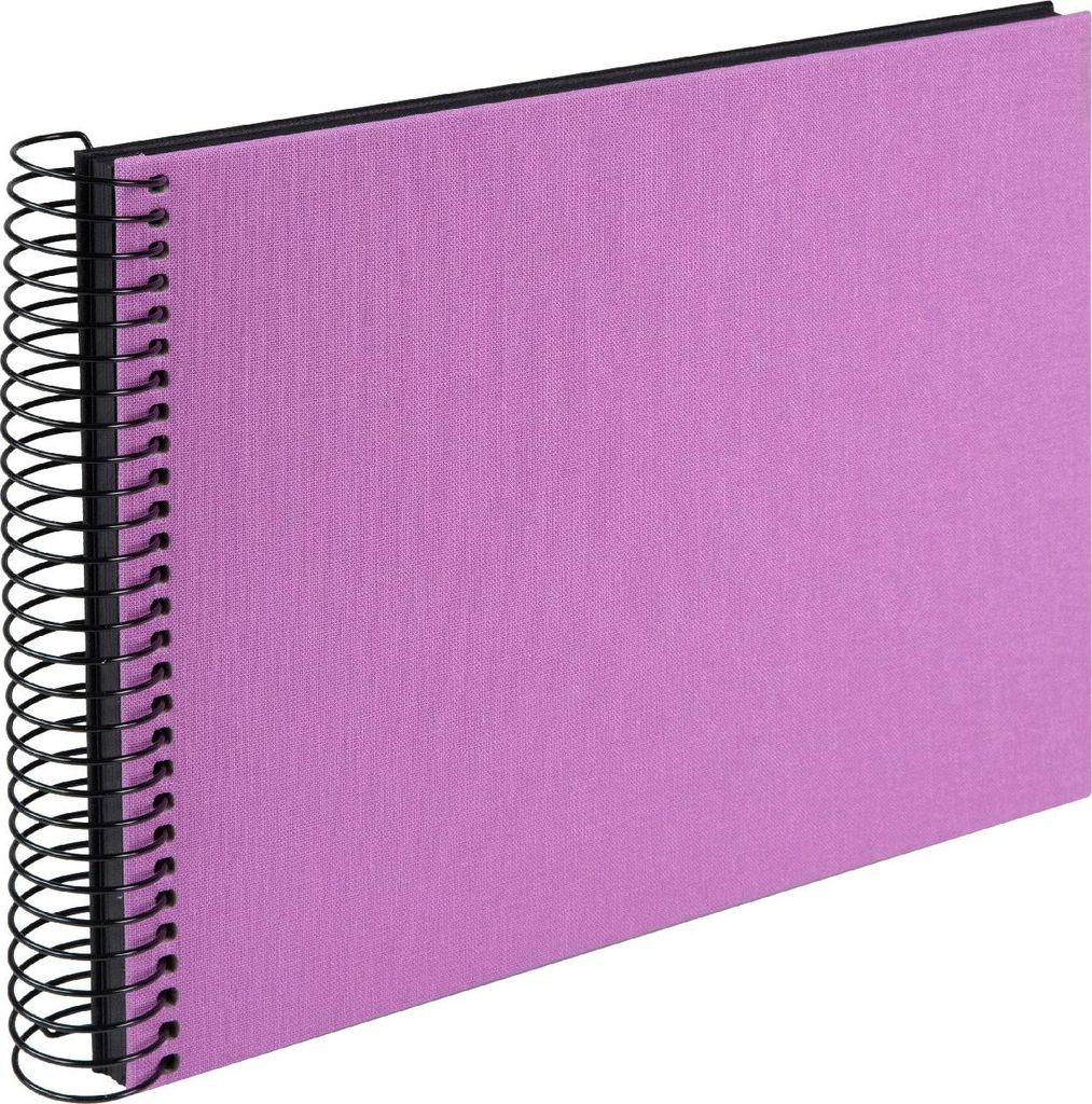 Goldbuch Bella Vista Lavender 24x17 cm Spiralalbum Schwarz