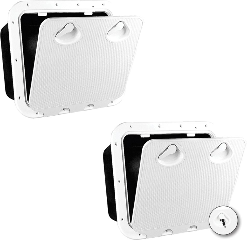 Aufbewahrungsbox Luke Classic 463 x 517 mm Größe: weiß