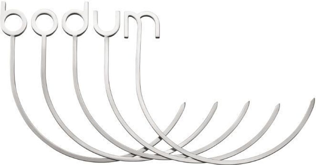 Bodum Grillspiess 5er Set Edelstahl 11350-16