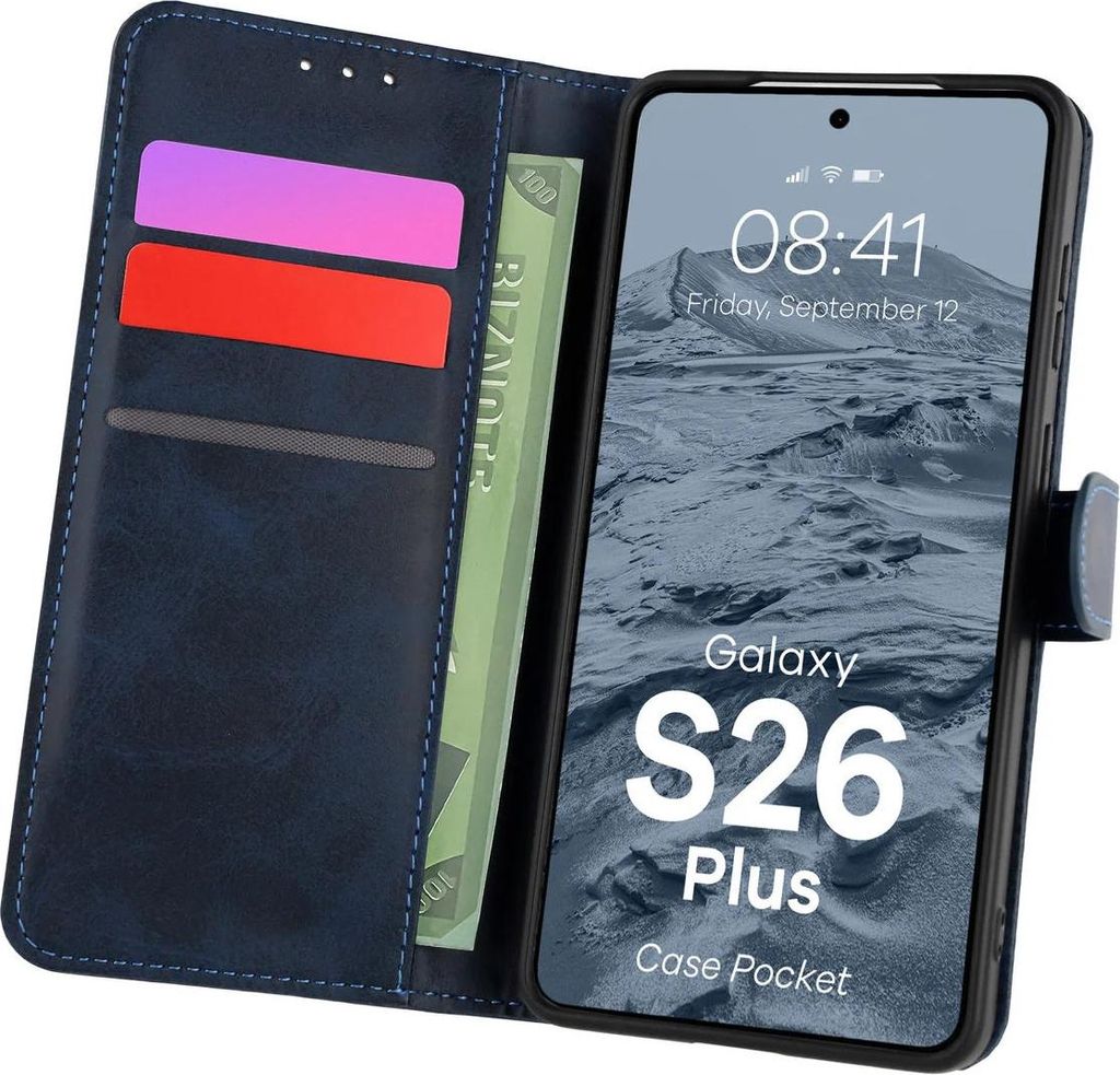 Handyhülle mit Klappe für Galaxy S26 Plus, Bizon Case Produktbild 