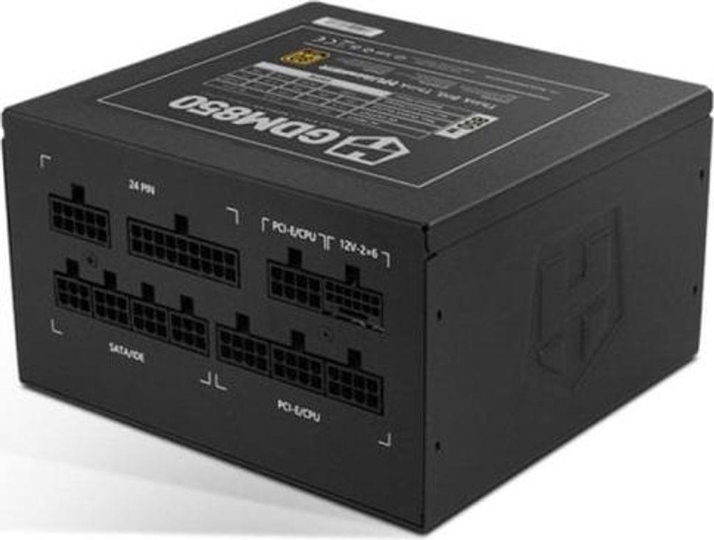 Nox 850W 80+ Gold Hummer GDM Modular ATX 3.1 Ultra Silent Power Supply