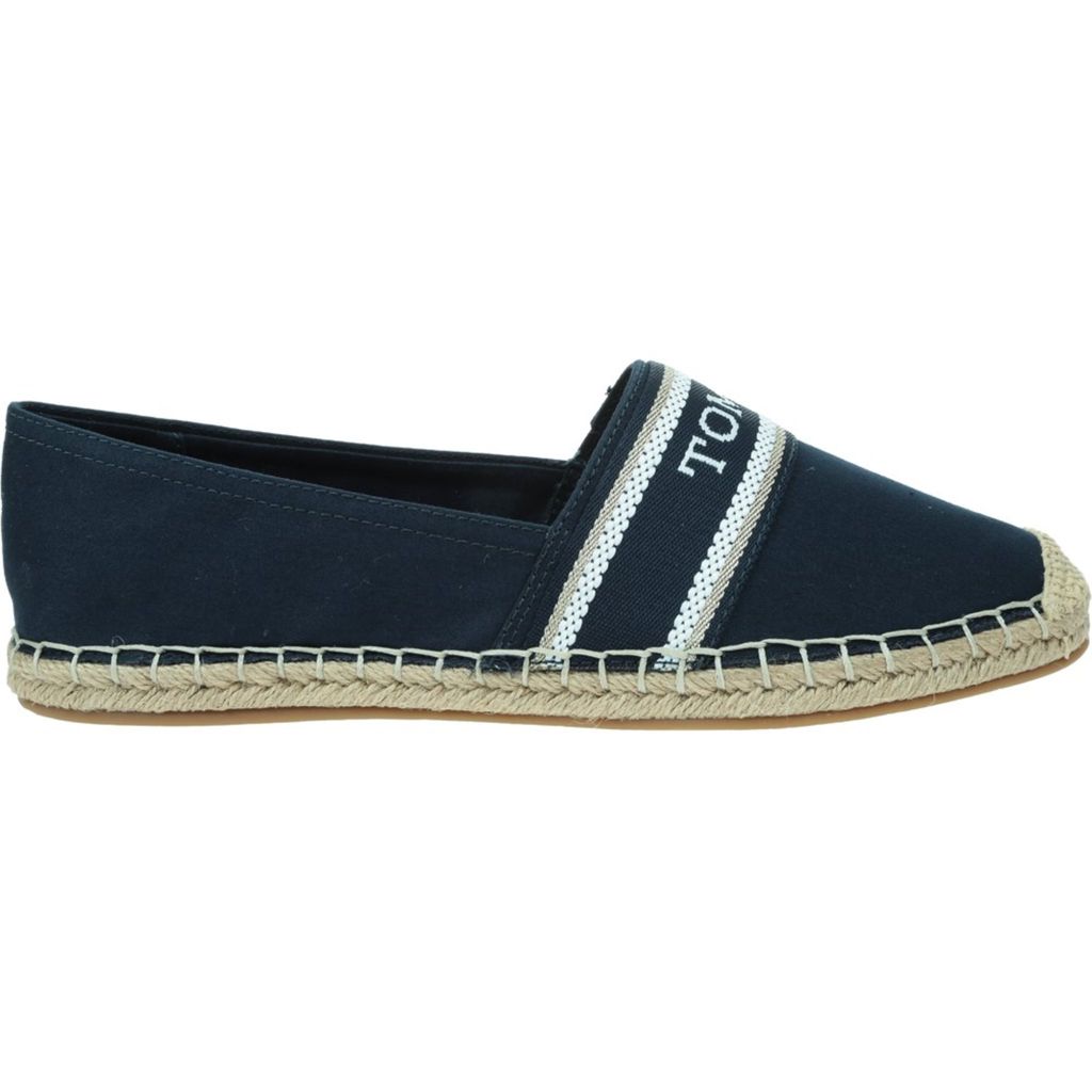 Tommy Hilfiger Damen Slipper/ Espadrilles Blau TextilGröße:37