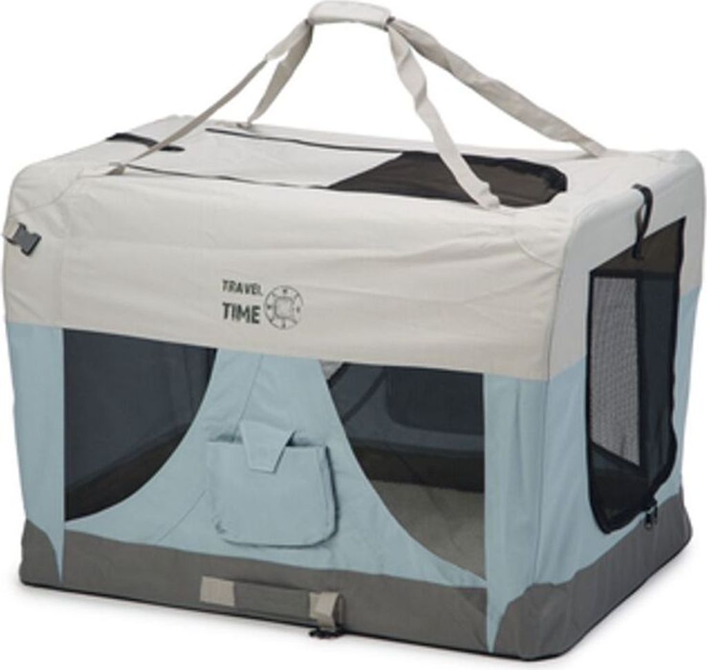 Beeztees Travel Time - Hundegitterbox - Nylon - 91x63x63 cm