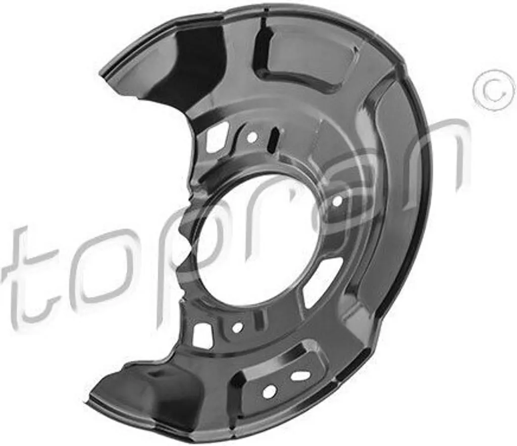 Flasque de protection de frein avant gauche pour Toyota Yaris P9 et P13