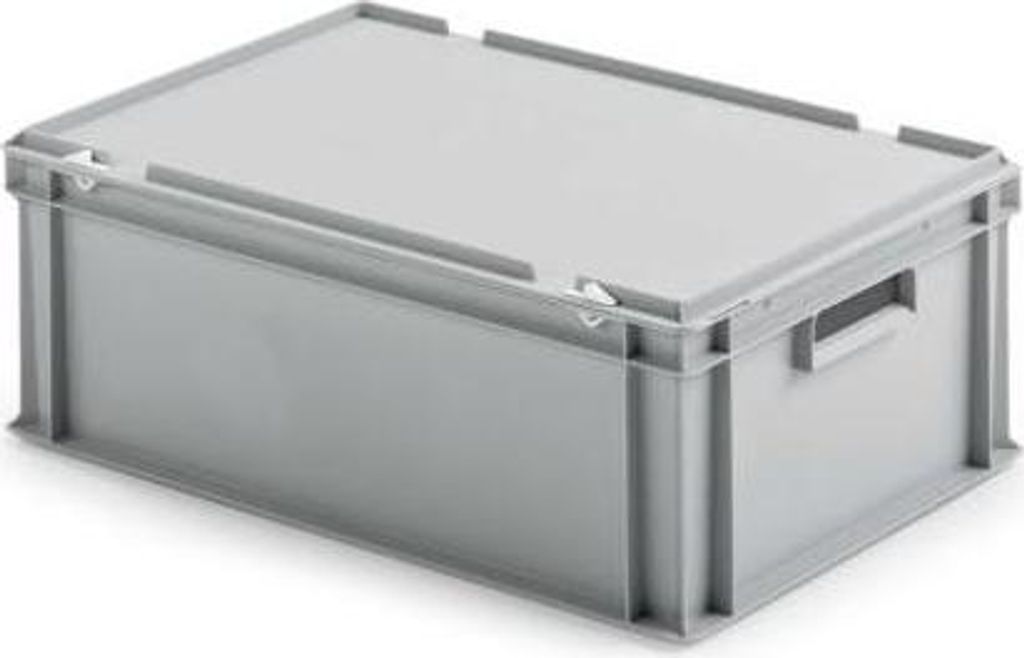 ALUTEC Kunststoffbehälter (geschlossen, Außenmaße 40 x 30 x 23,5 cm) 75046