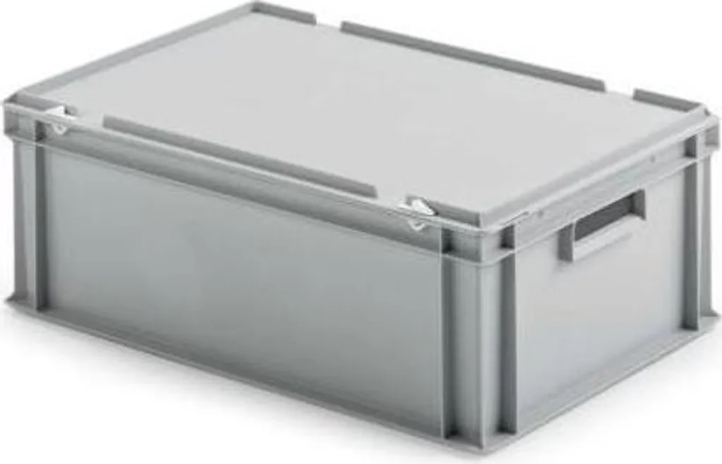 Caisse de Stockage Empilable en Plastique 76 Litres 60 x 40 x 32 cm