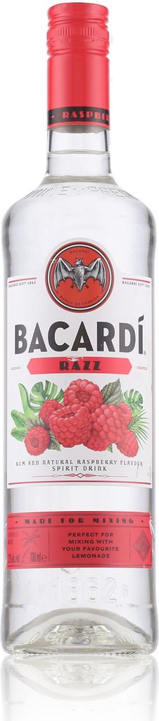 Bacardi Razz Rum 27% Vol. 0,7l Produktbild
