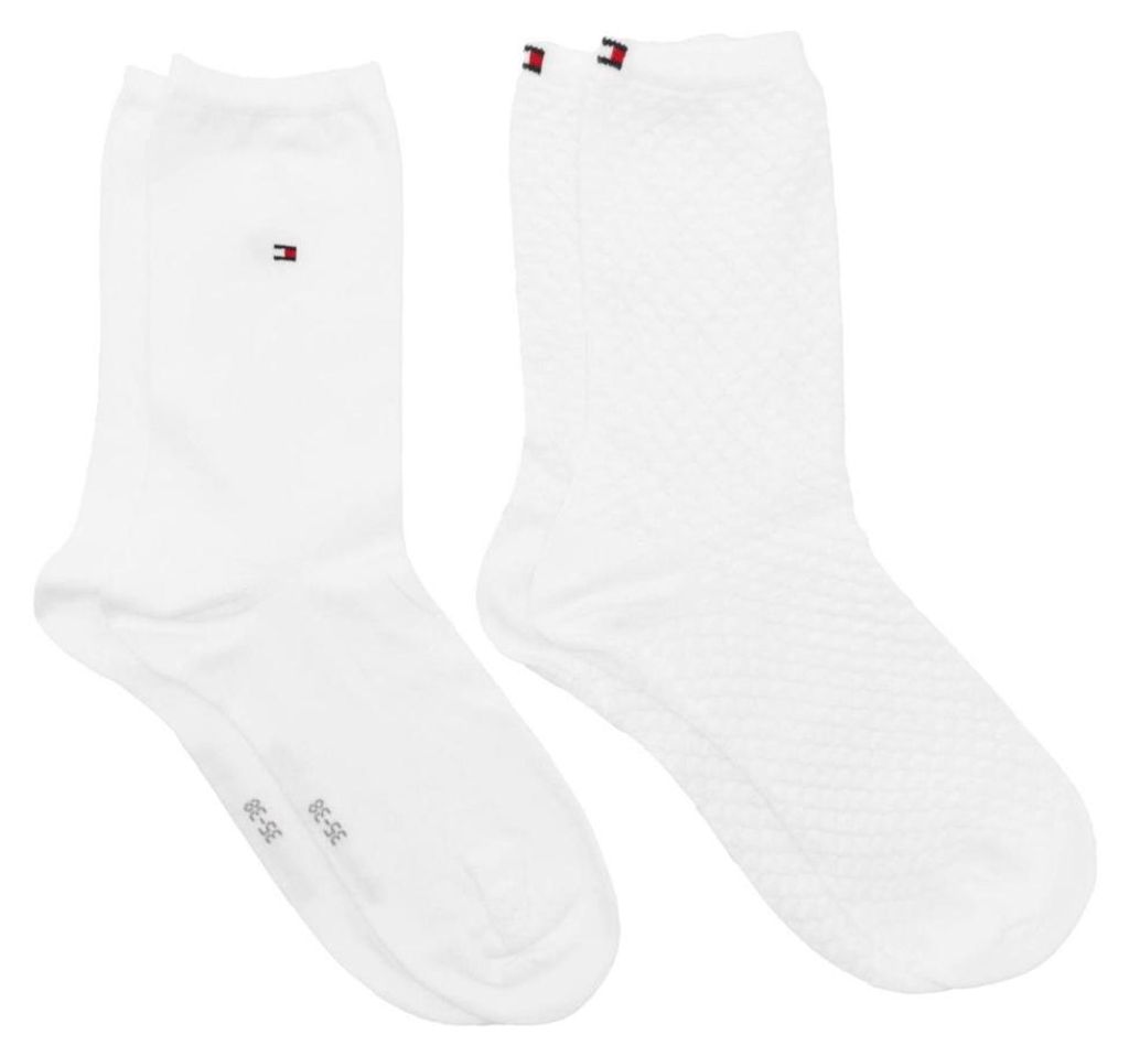 Tommy Hilfiger - Damesokken, katoenmix (2-pack) NA989 (maat Productafbeelding 