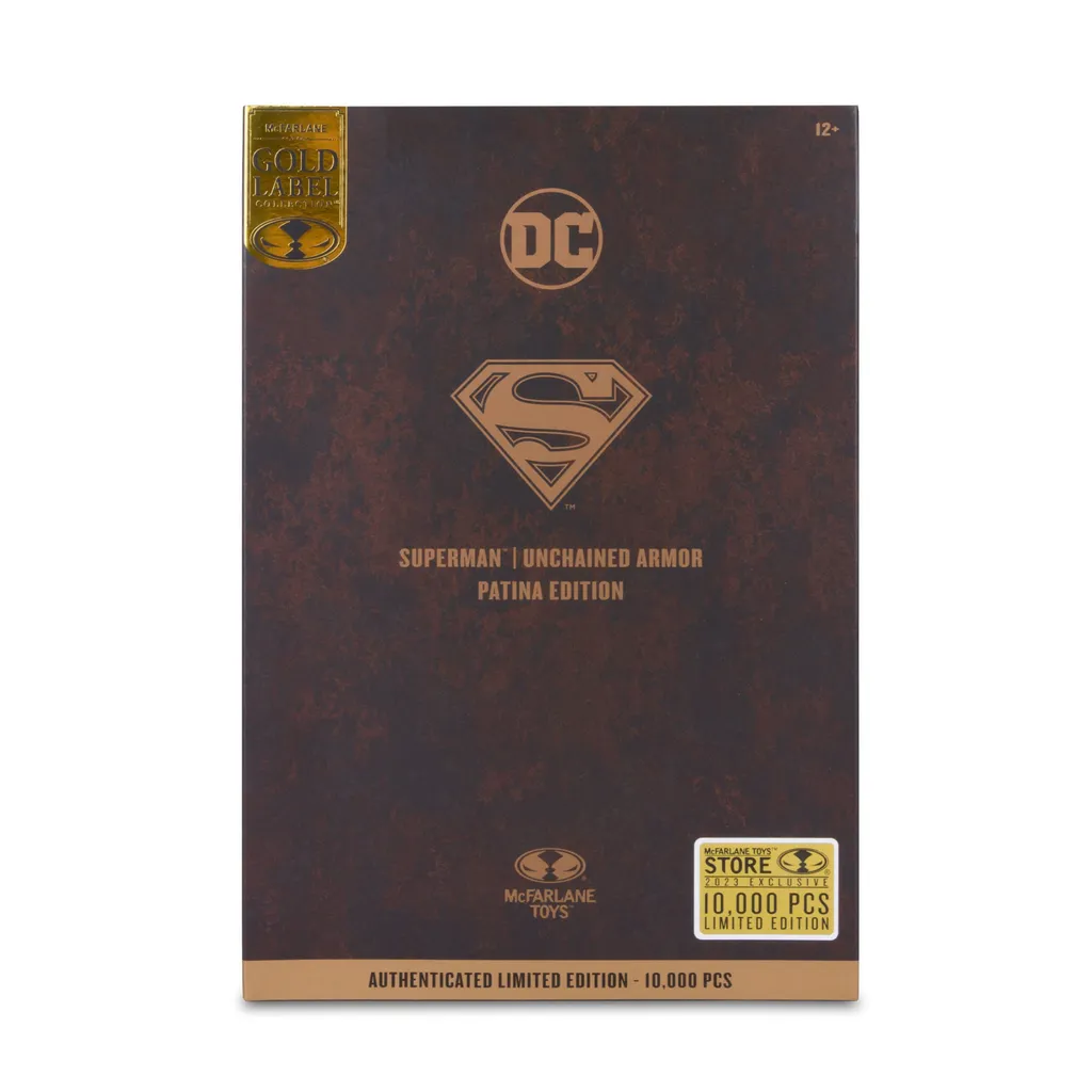 DC Comics Superman Unchained Armor Patina Edition Limitée McFarlane - 9