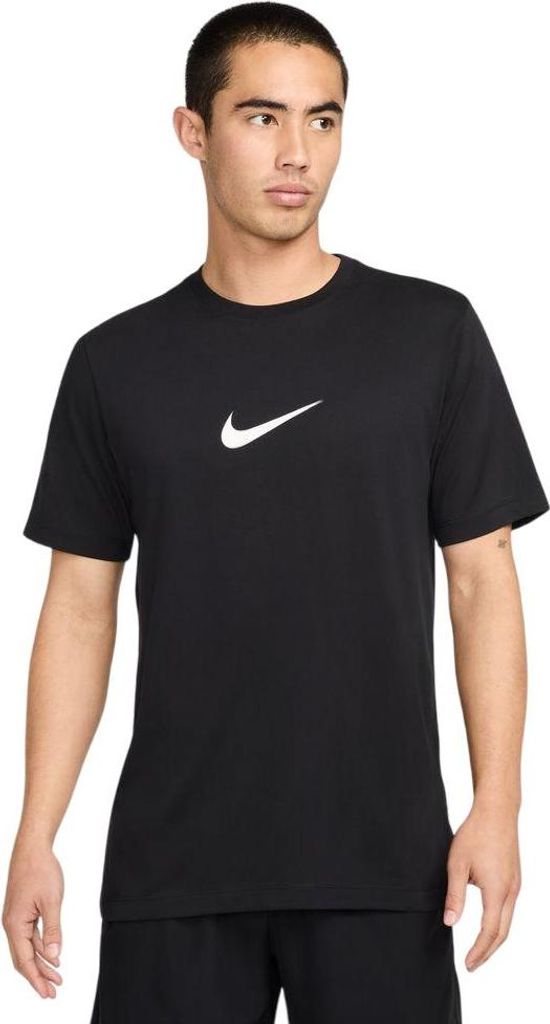 Nike DRI-FIT T-SHIRT VERBIAGE SCHWARZ M