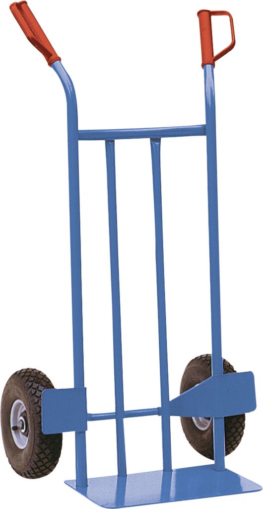 Stahlrohrsackkarre 300 Vollgummirad 250 / 50 auf Kunststofffelge