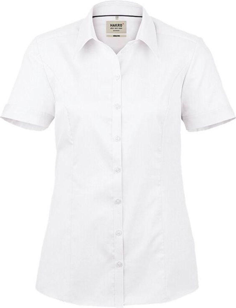 HAKRO Hakro Damen Bluse Business 1/2 Arm #112 Gr. 2XS weiß