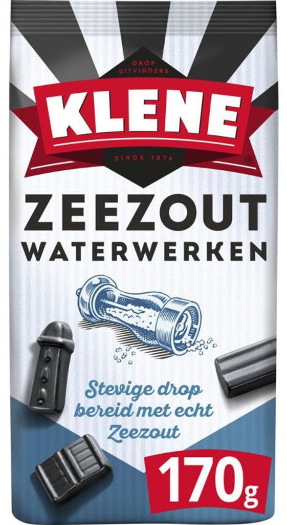 Klene Zeezout Sea Salt 170 g –marino fine naturale per Immagine del prodotto 