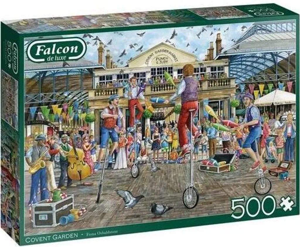 Puzzle Falcon Jongleurs à Covent Garden 500 pièces - Modèle 11094