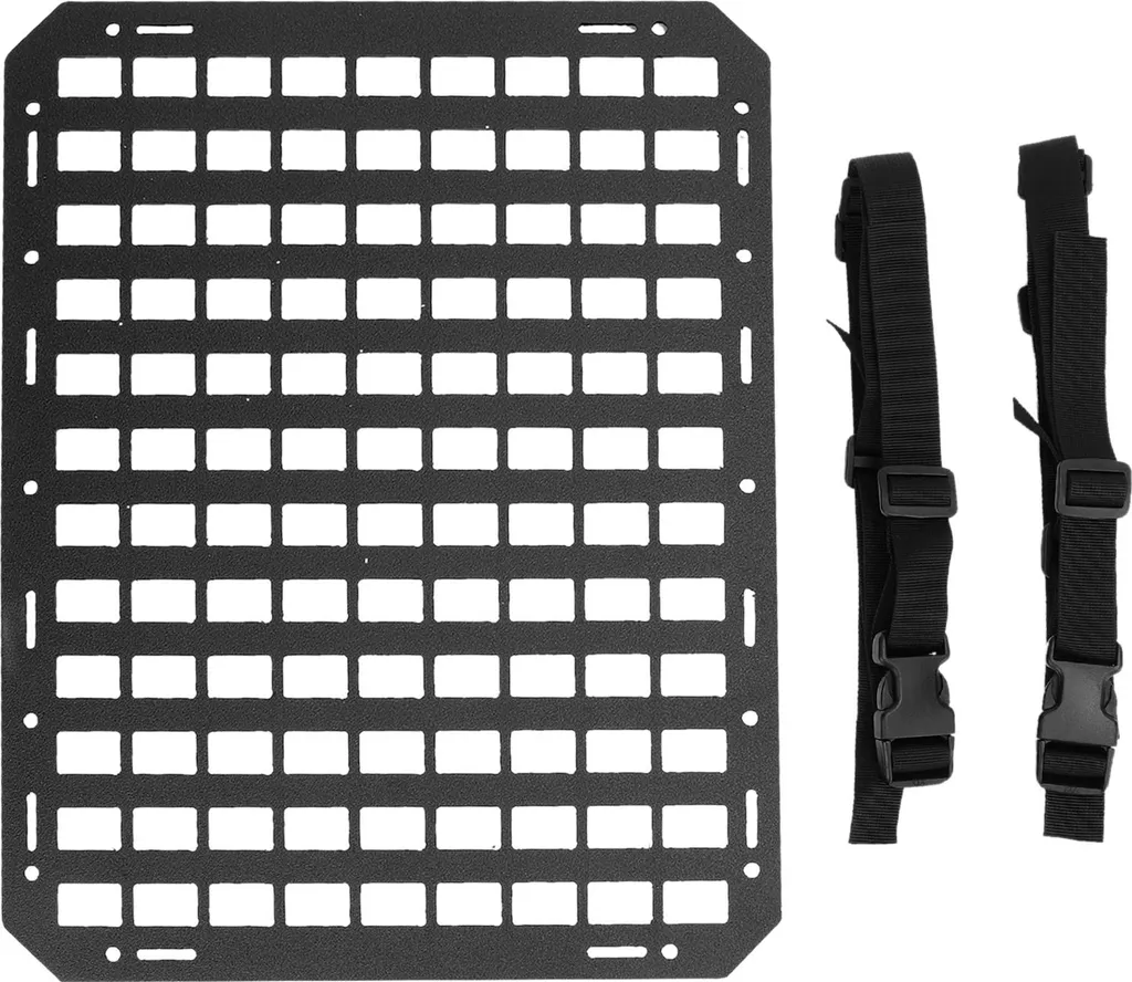 Plaque de stockage rigide et modulable pour coffre de camion et SUV