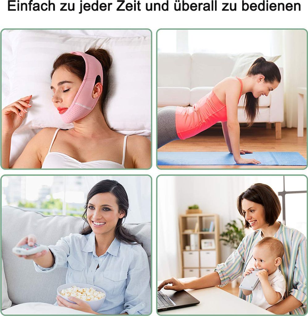 Intensive Doppelschicht-Lifting-Gesichts- und Kinnmaske Produktbild 5