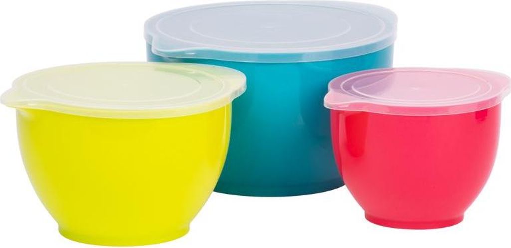 Schüssel MagicHome, Salatschüssel, 1200/2000/3400 ml, Set 3 Produktbild 