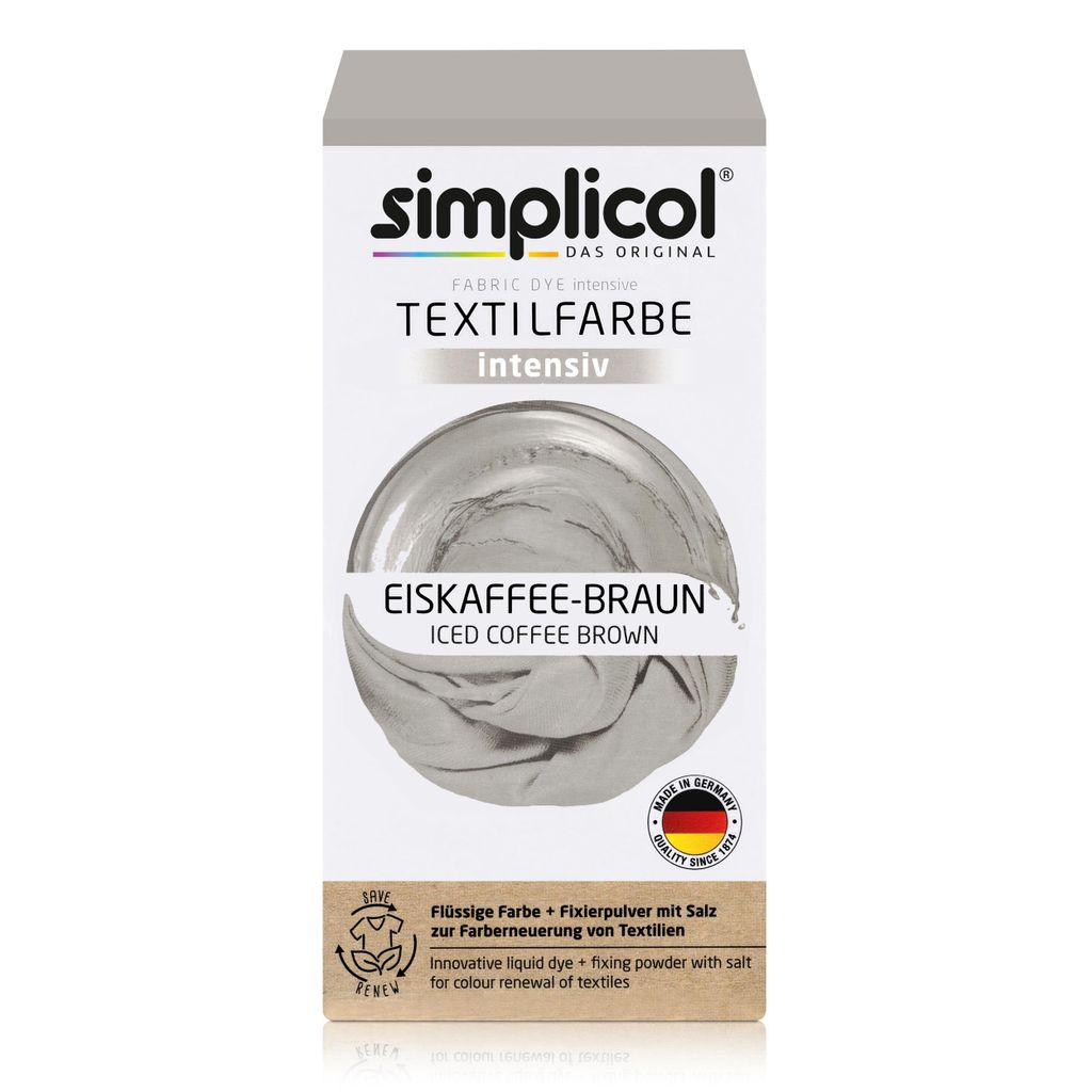 Simplicol Textile Colour Intensive Ice Coffee Brown Set Obrázek produktu 7