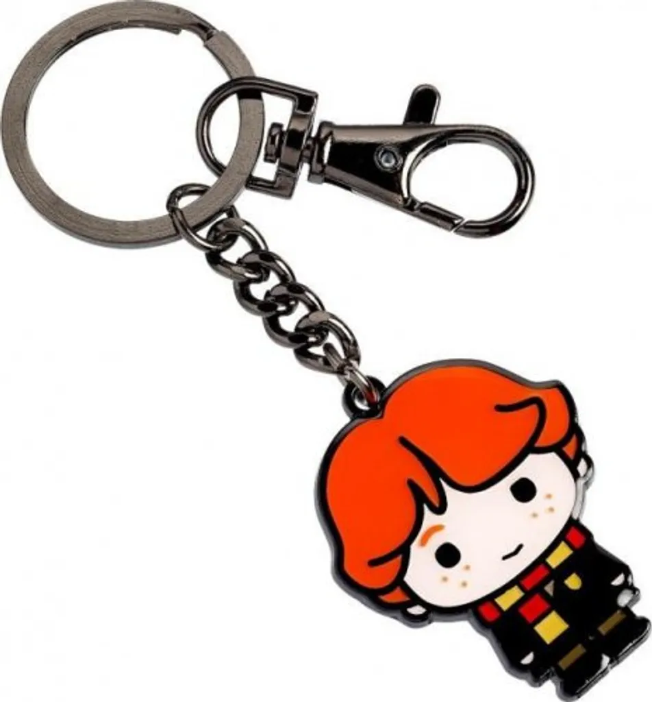 Keychain Ron Weasley Metal Harry Potter - Originale Lingua Inglese