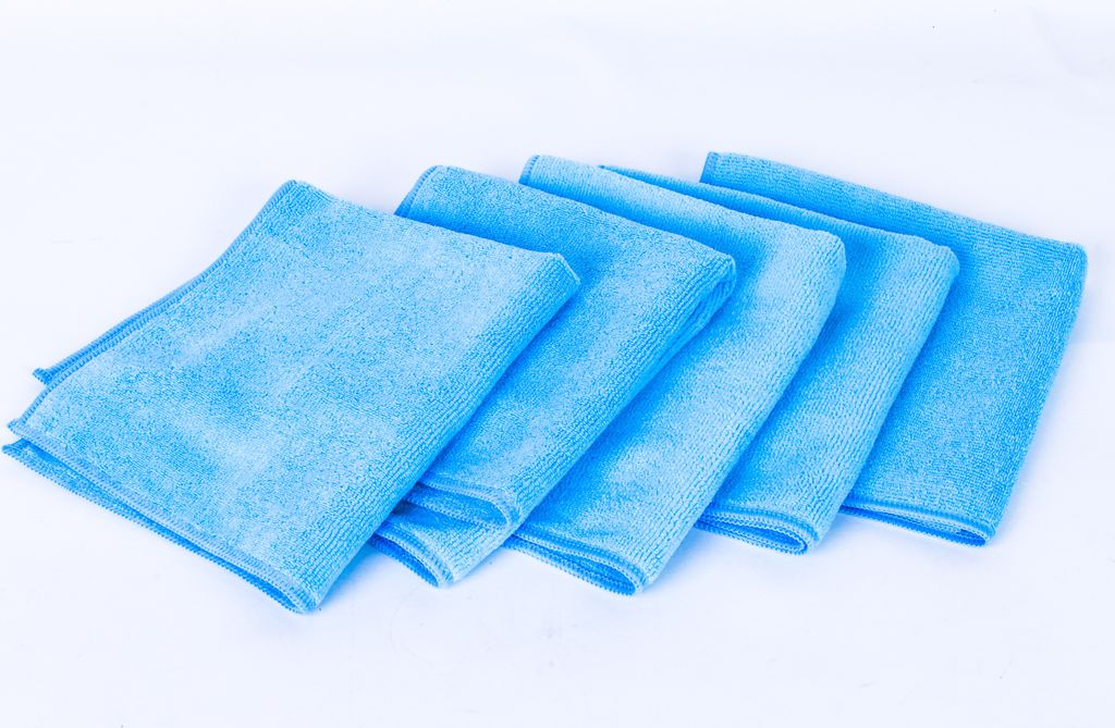 5 x Premium Microfasertuch / Fenstertuch 40x40cm - Produktbild 