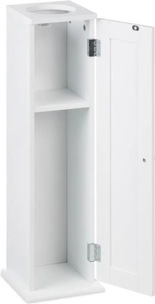 Meuble de toilette fin pour petits WC - Solution de rangement mince