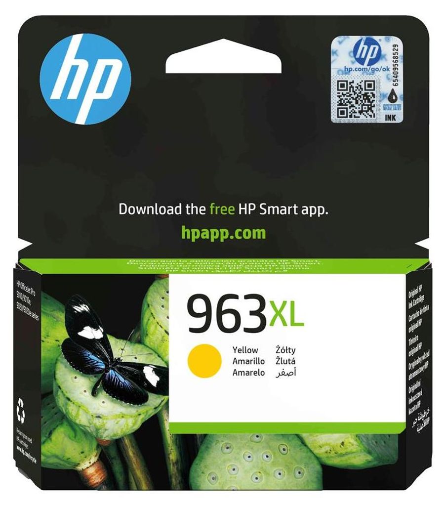 HP 963XL Gelb Original Druckerpatrone mit hoher Reichweite, Produktbild 
