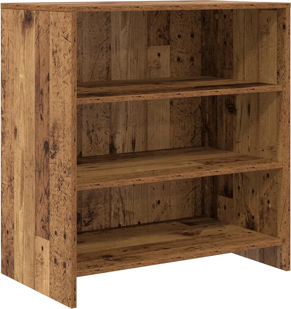 Buffet Marron 70 cm vidaXL Commode de Rangement en Bois Composite