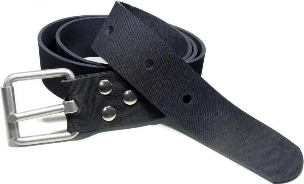 Cressi Ceinture Marseillaise Pro - Stop au Glissement des Plombs Noir