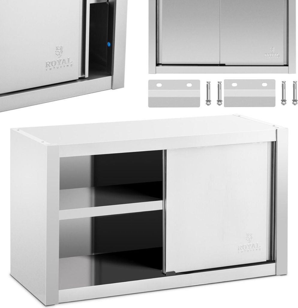 Expondo Royal Catering Armadio pensile in acciaio inox - Immagine del prodotto 