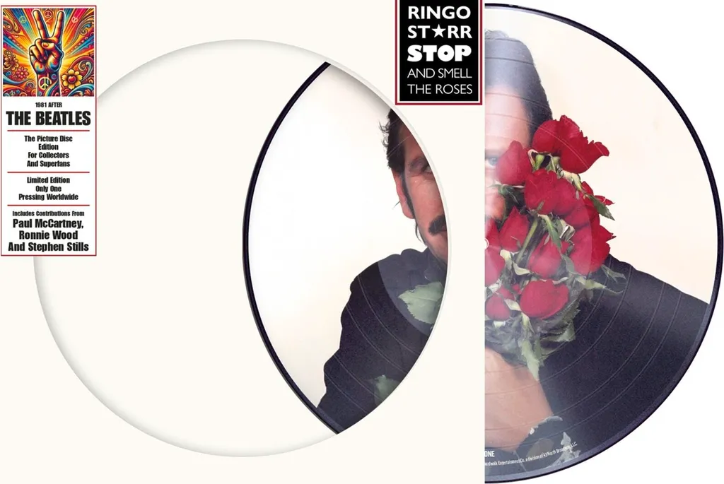 Vinyle Ringo Starr Picture Disc Édition Limitée Stop And Smell The Roses