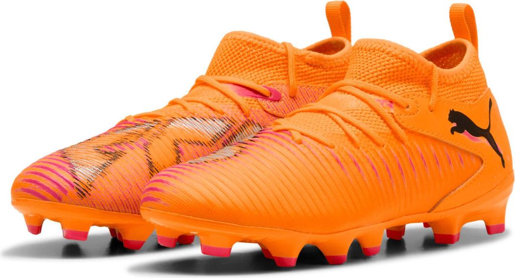 Puma Future 8 Match Fg/ag Fußballschuhe Für Kinder Orange Produktbild 
