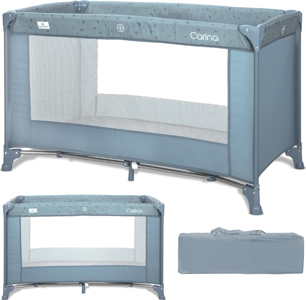 Lorelli Carina cestovní postýlka 1 úroveň 120x60 – Obrázek produktu 