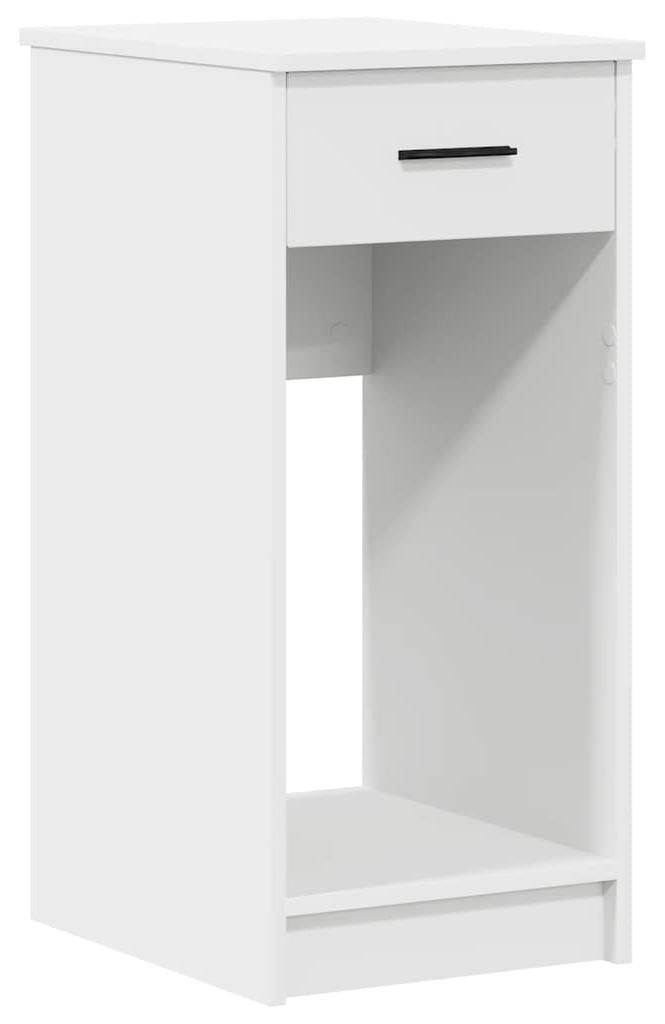 vidaXL Armadio per computer con cassetto bianco 35x45x77 cm Immagine del prodotto 