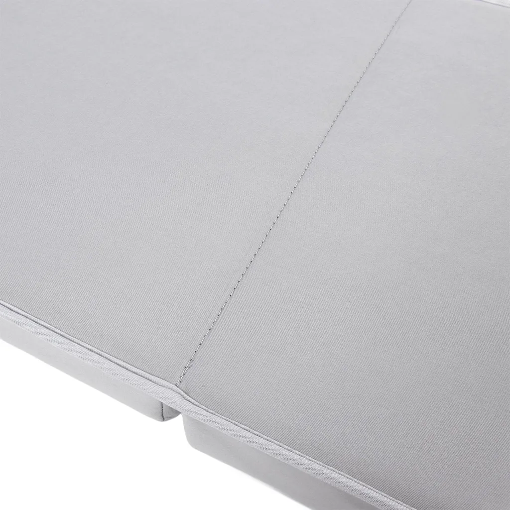 Support de bain ergonomique pour nouveau-né, coussin gris multi-usage - 4
