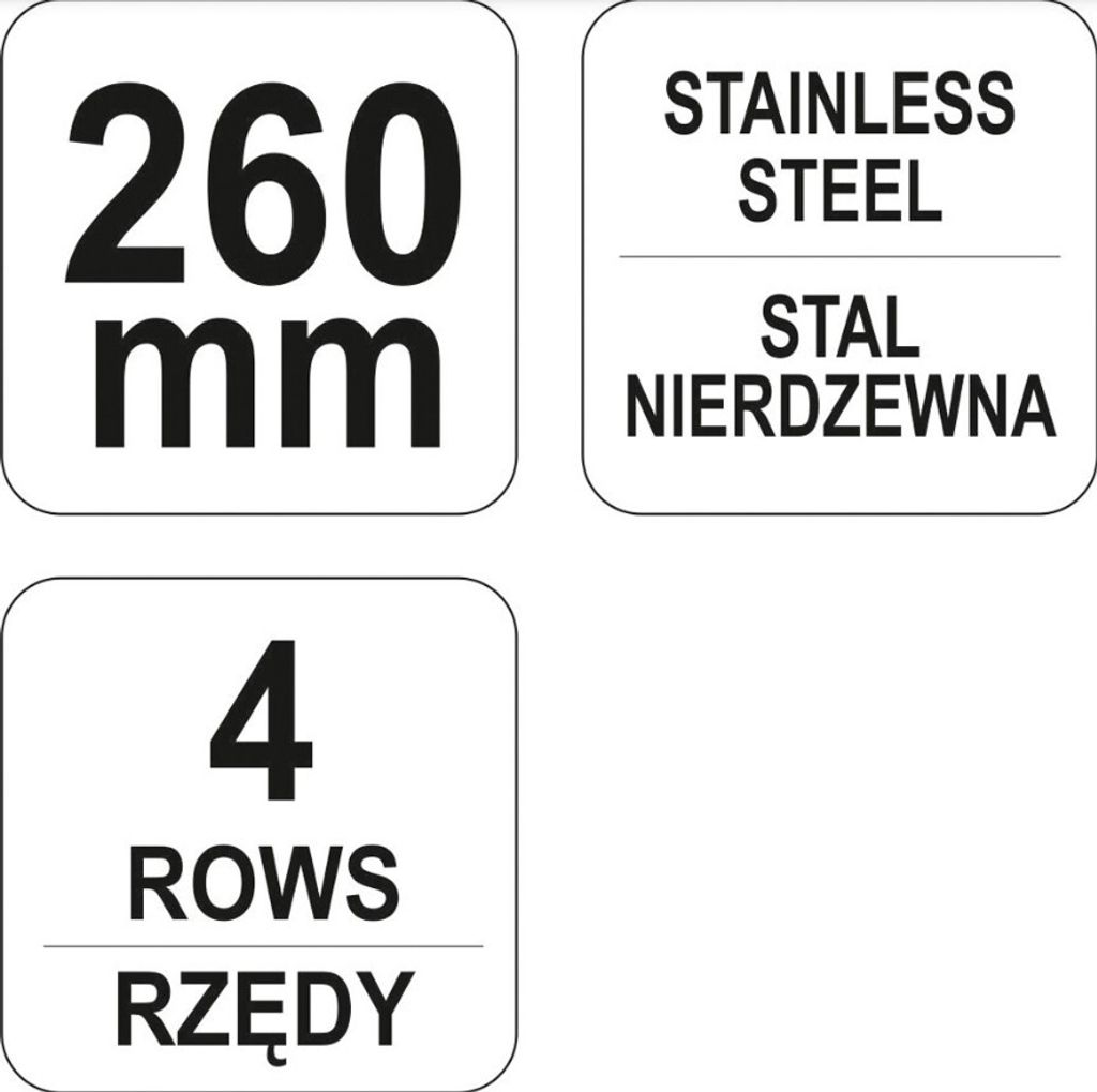 Yato YT-6338, Schwarz, Orange, Kunststoff, Polyvinylchlorid Produktbild 