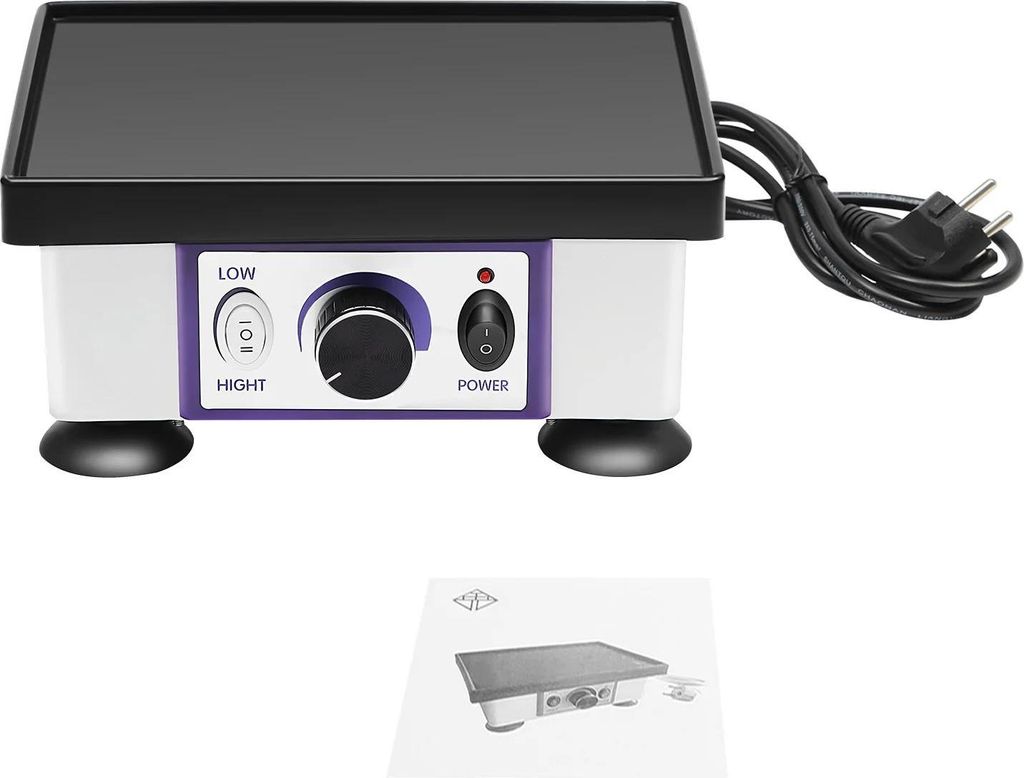 Dental Gipsvibrator - JG-203 - 120 W - Einstellbare 2-Stufen-Geschwindigkeit - Kapazität ≤2 kg - Blasenfreie Gipsmischung - Weiß