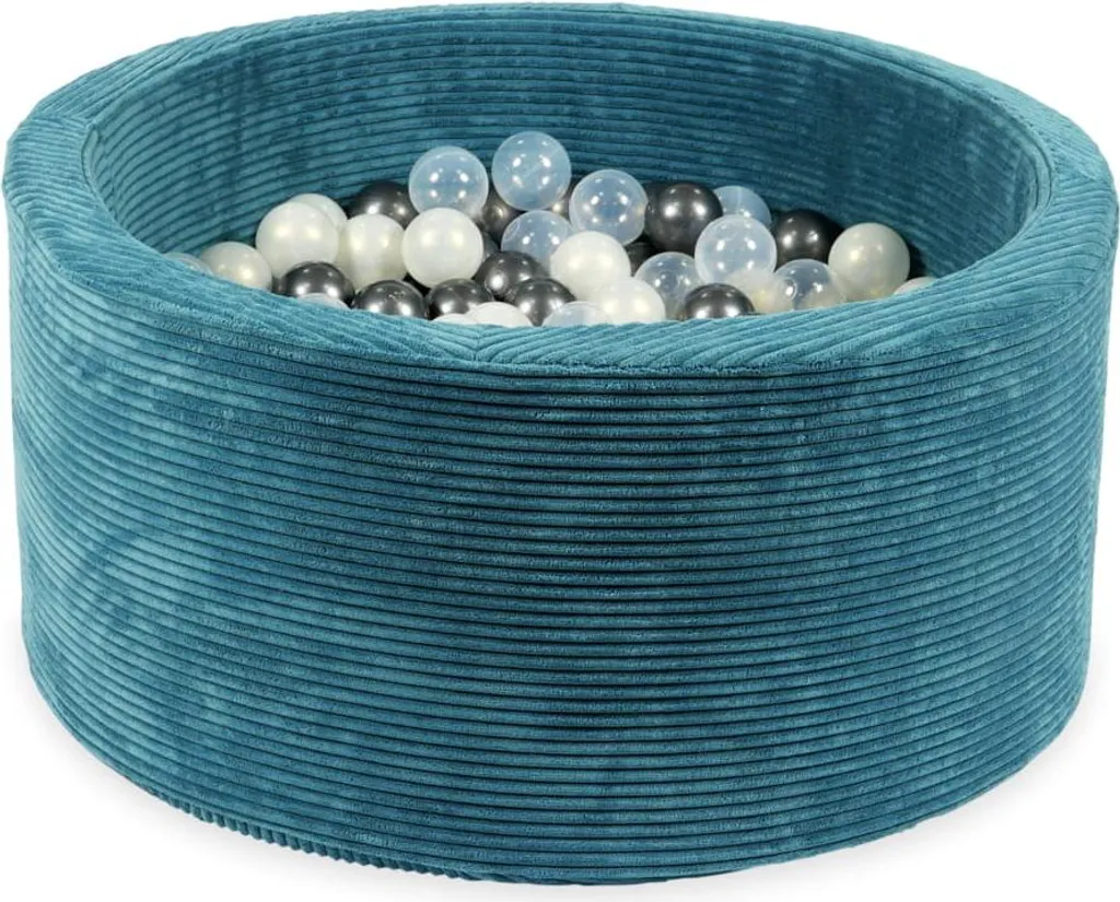 Piscine à balles pour chambre enfant 90x40 bleu avec 300 balles luxe