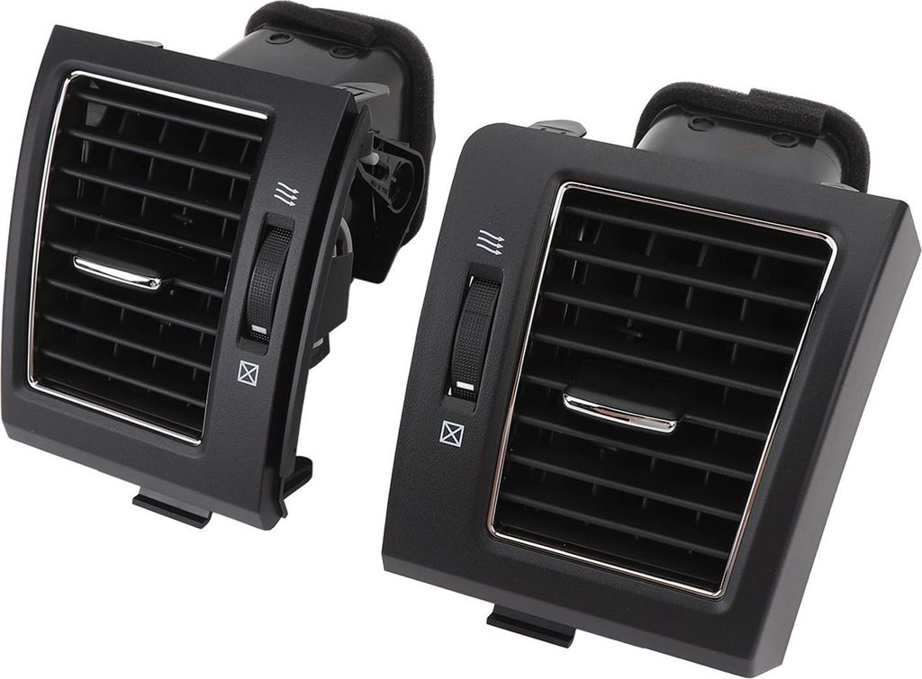 1 Paar vorderes Armaturenbrett-Klimaanlagen-AC-Entlüftungsauslassgitter 55660-60261 Ersatz für Land Cruiser LC200 2007 bis 2021
