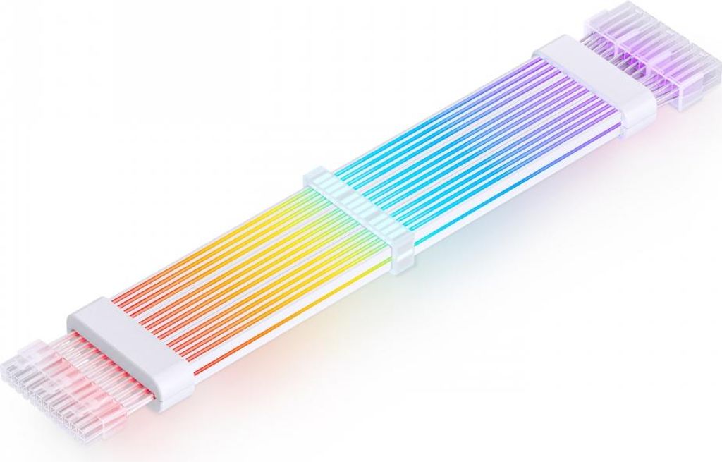 Jonsbo GPU Light Cable 3x 8-Pin RGB-ARGB-LEDs weiß