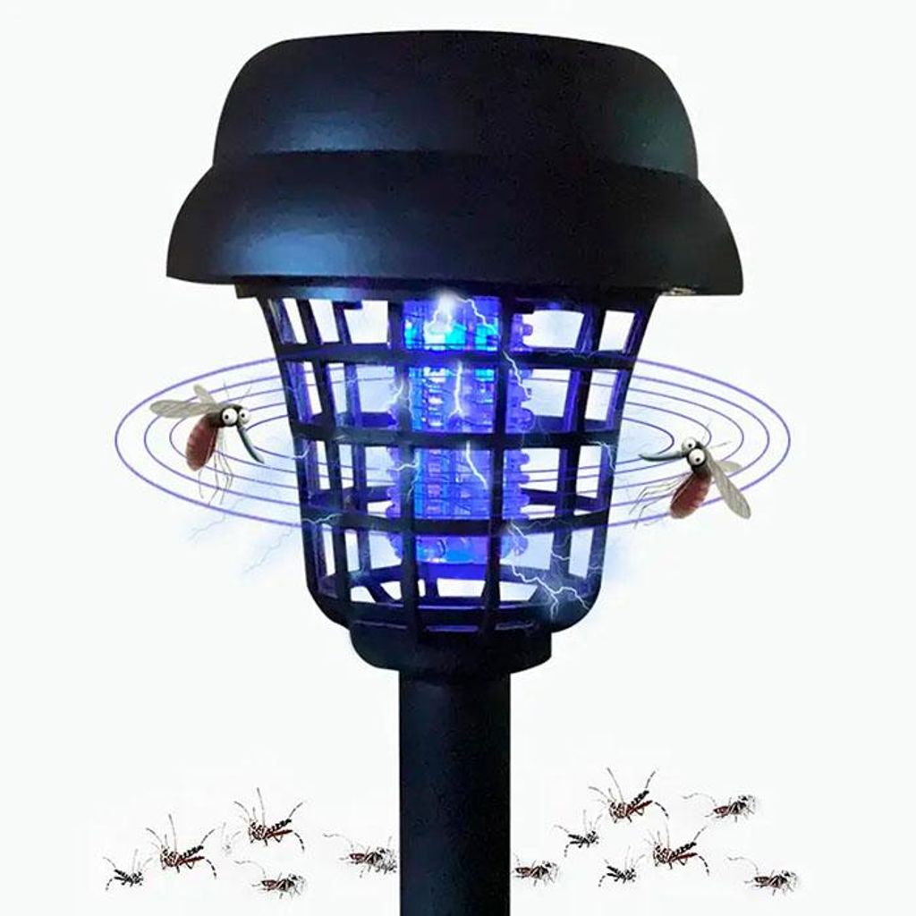 2 lampade solari antizanzare da esterno a LED, repellente Immagine del prodotto 