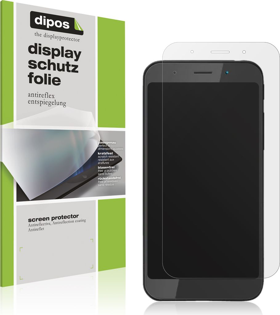 4x Schutzfolie für Shift Shift5me matt Displayschutzfolie Folie Display Schutz dipos