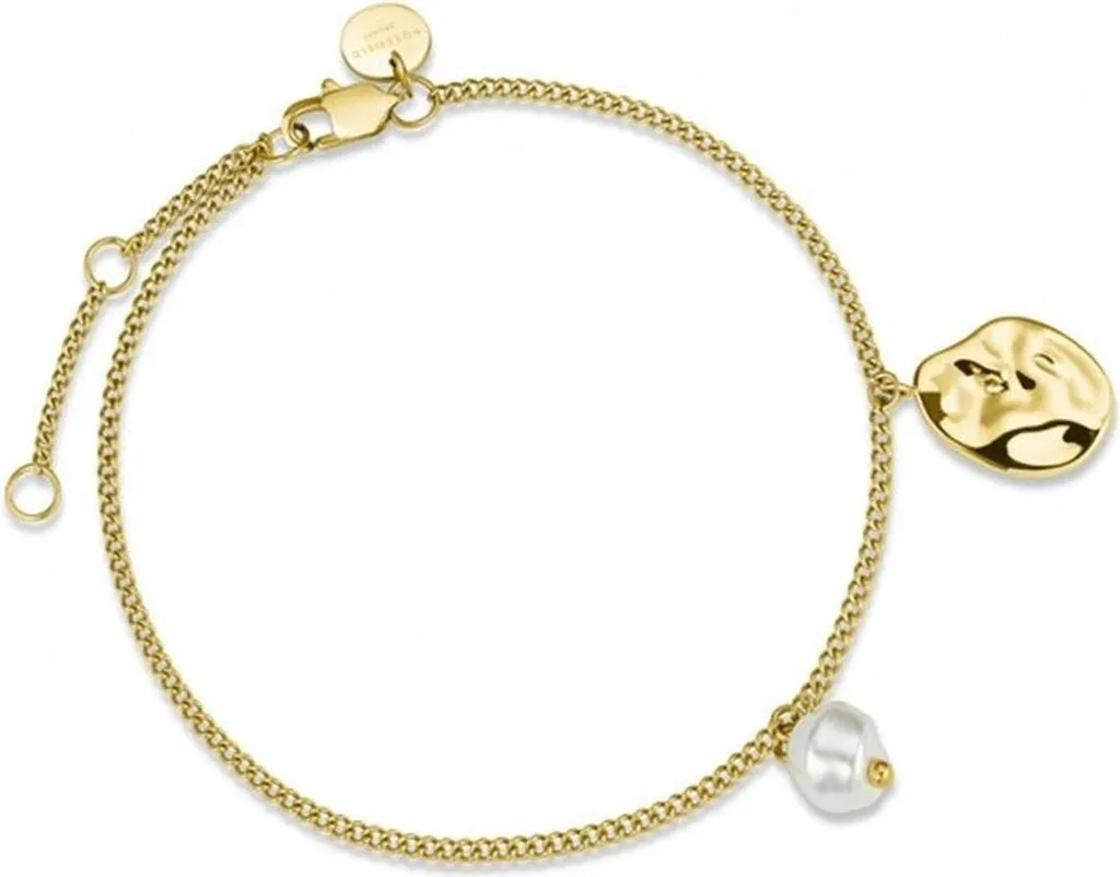 Bracciale Donna Rosefield JTBPG-J437 | Acciaio Oro Regolabile 16-20cm