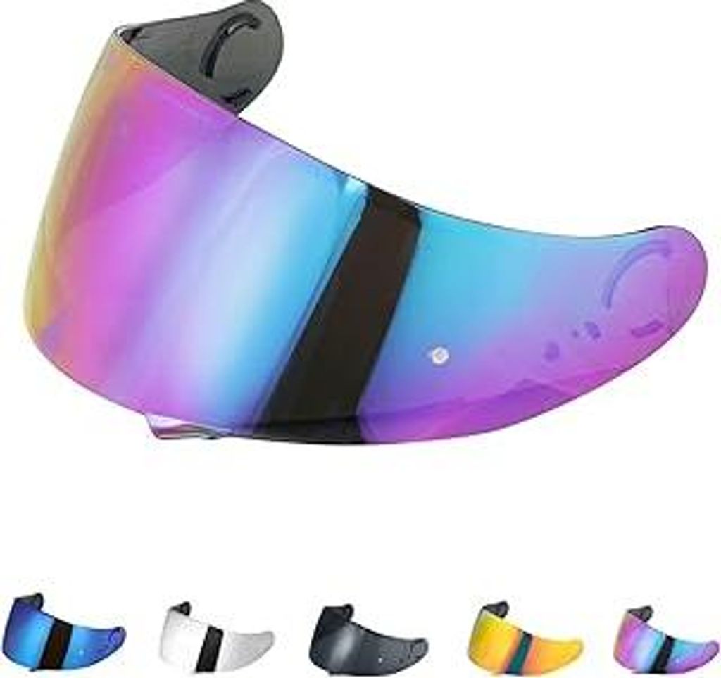 Motorradhelm Visier für GT Air Neotec CNS-1 TC-5 TC-9 GT Air 2,Helmvisier Motorrad Windschutz Helm Objektiv Visier Vollgesichts,Helmvisiere Zubeh...
