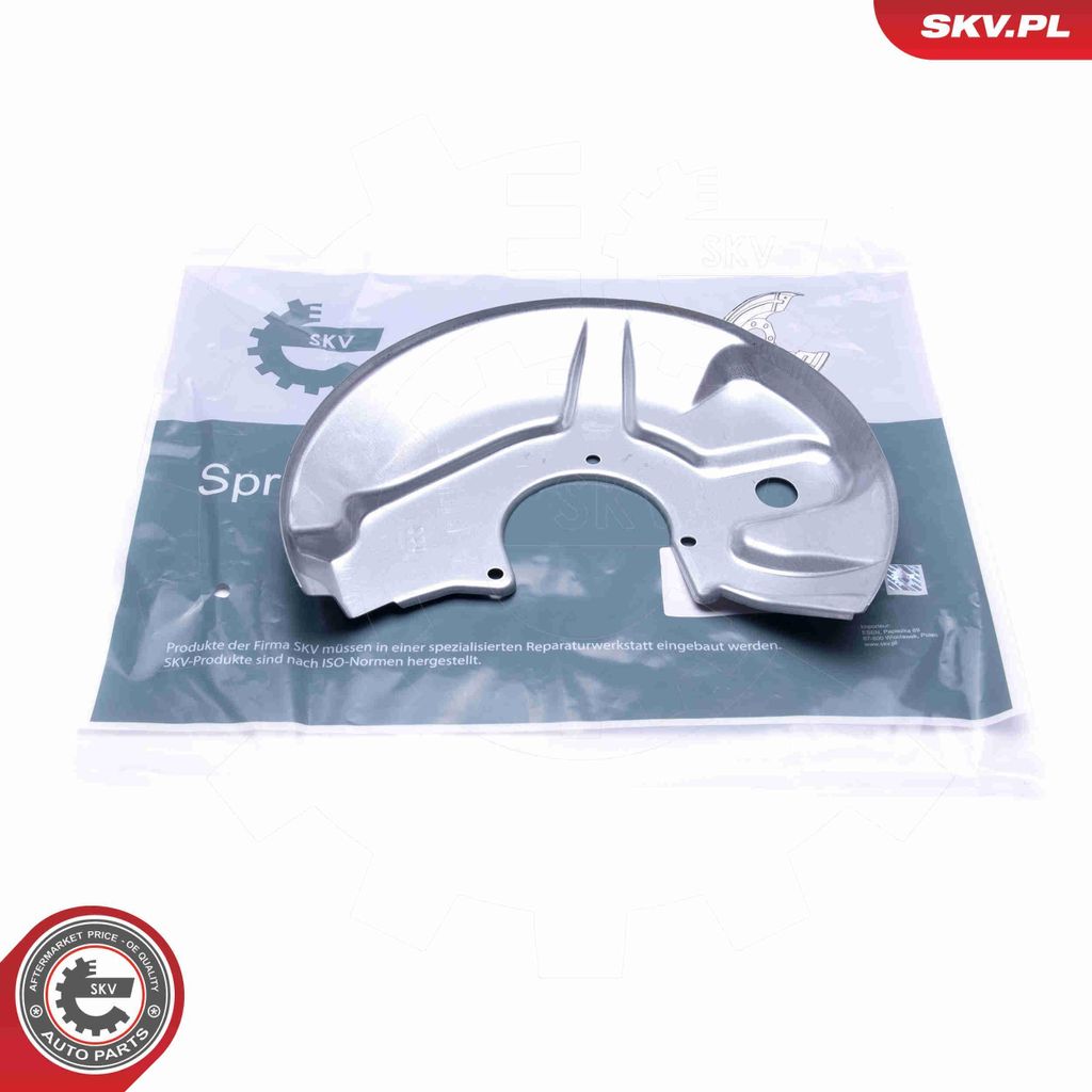 ESEN SKV Spritzblech Bremsscheibe für VW Polo Coupe (86C, 80) Vorne Rechts 57SKV170 Ankerblech