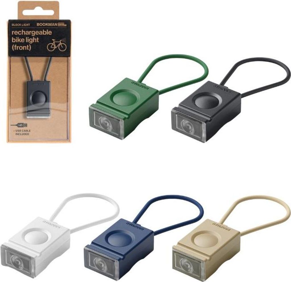 Bookman Block Light Luce anteriore per bicicletta - Luce Immagine del prodotto 