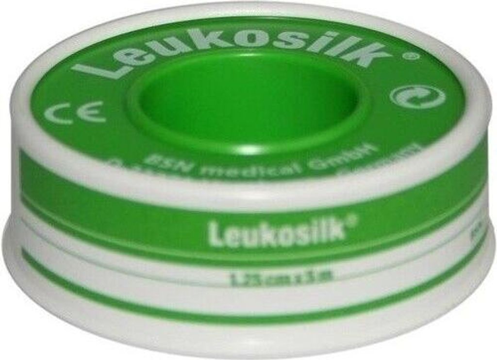 Plâtre adhésif Leukosilk 1,25 cm x 5 cm Image du produit 